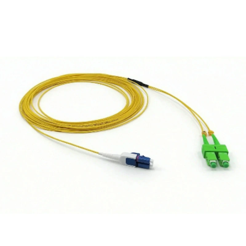 Uniboot LC/UPC-SC/APC Duplex Fiber Patch Cable OS2 Single Mode G657A2