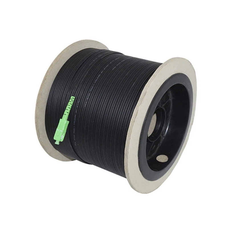 1 Fiber Self-supporting Aerial FTTH Outdoor Drop Cable Patch cord 30/50/70m/100m/150m