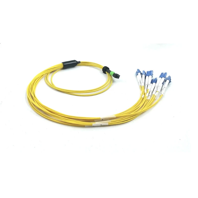 SM 16 Core MPO-LC/UPC Breakout Cable Type B LSZH 1m