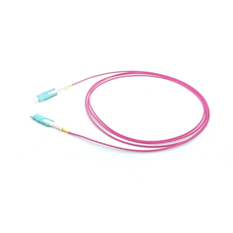 Multimode OM4 High Density Duplex SN to SN Fiber Patch Cable