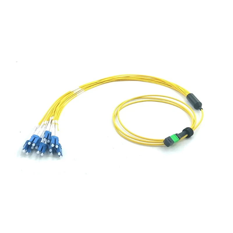 SM 16 Core MPO-LC/UPC Breakout Cable Type B LSZH 1m