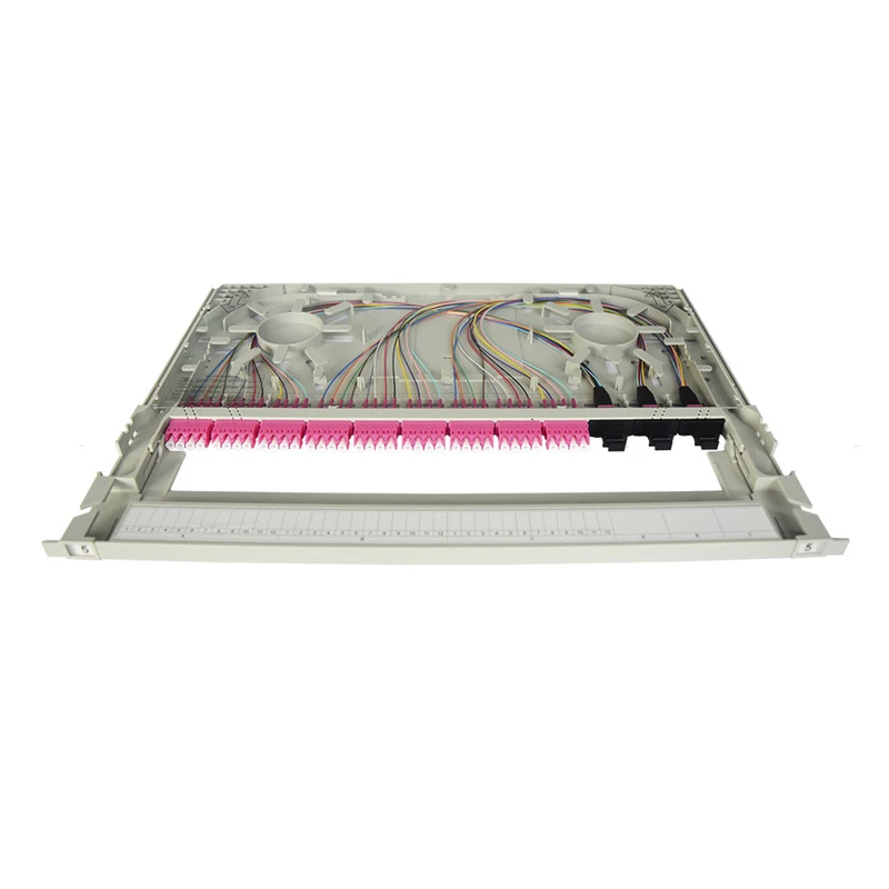 NCP1 Multi-Function High Density Fiber Optic Distribution Patch Panel with Pre-Terminated Modular