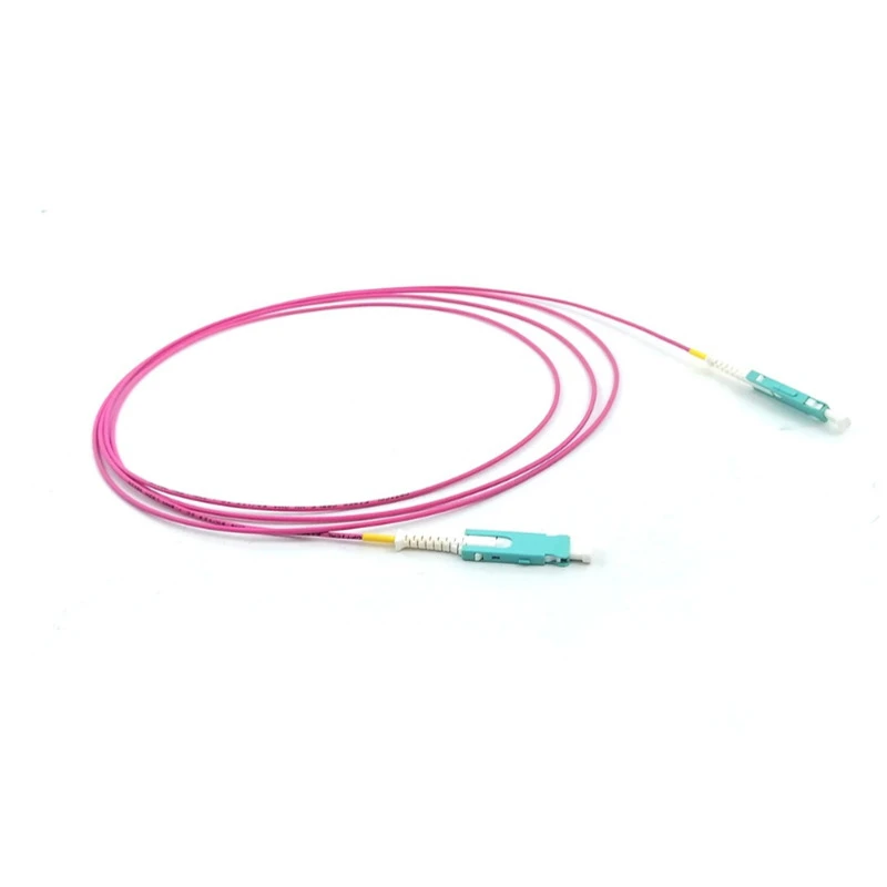 Multimode OM4 High Density Duplex SN to SN Fiber Patch Cable
