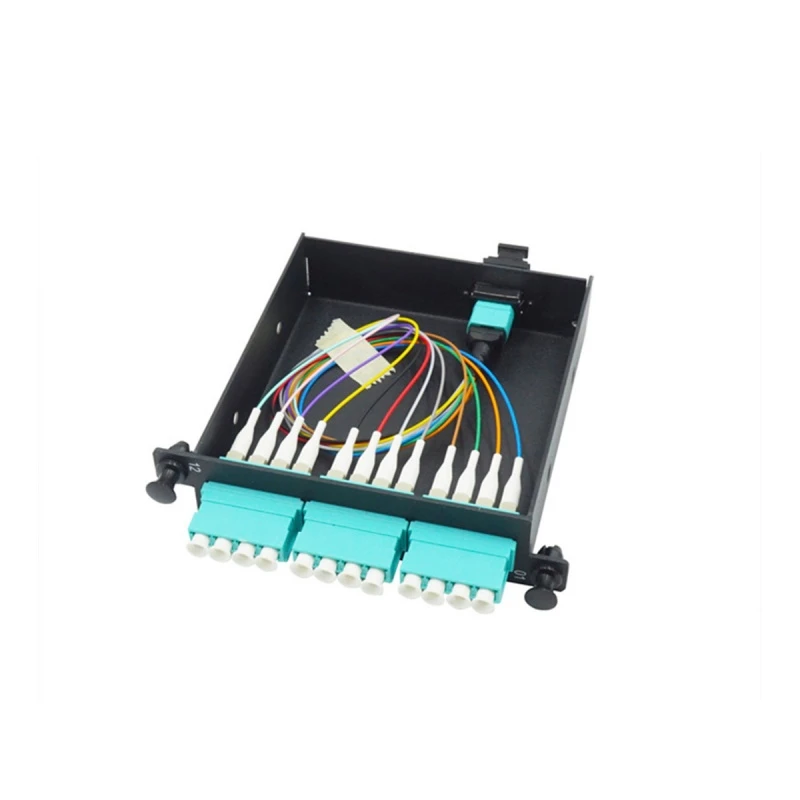 24 Core OM3 MPO to LC Fiber Cassette LGX Module