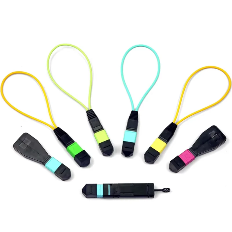 MPO Fiber Loopback Module Tester Cable OM3/OM4