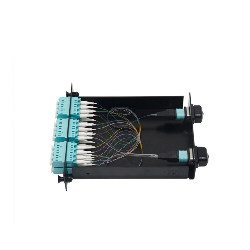 24 Core OM3 MPO to LC Fiber Cassette LGX Module