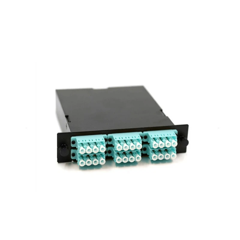 24 Core OM3 MPO to LC Fiber Cassette LGX Module