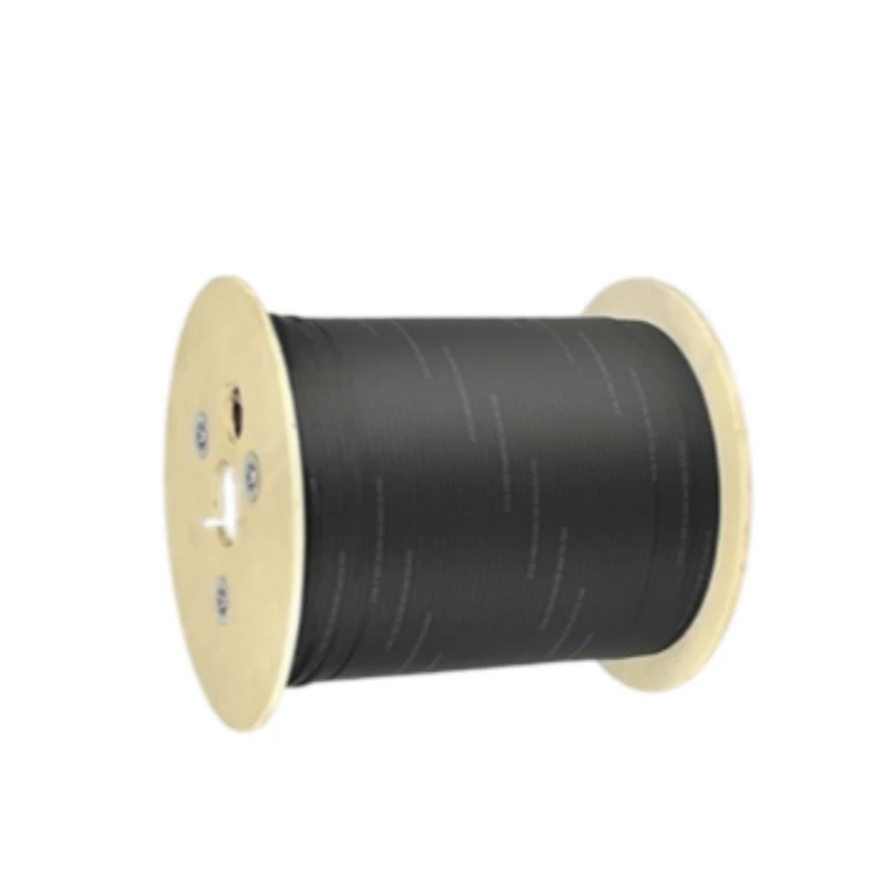FTTH ROC Toneable Drop Cable 1 Fiber G657A1 with 24 AWG Copper Tracer Wire