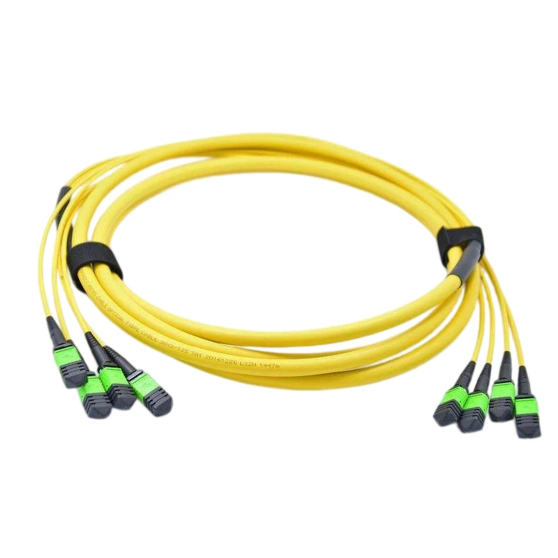 48 Core MPO-MPO Fiber Trunk Cable Single Mode 40/100G Data Center Interconnect
