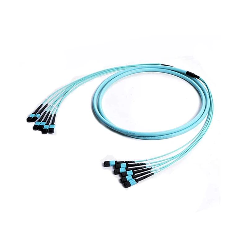 72 Core MPO Trunk Cable 30M, MPO-12 Female, Type B, Multimode OM3,OFNR