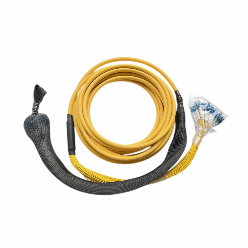 48 Fibers OS2 Single Mode LC/UPC Multi-Fiber Breakout Cable