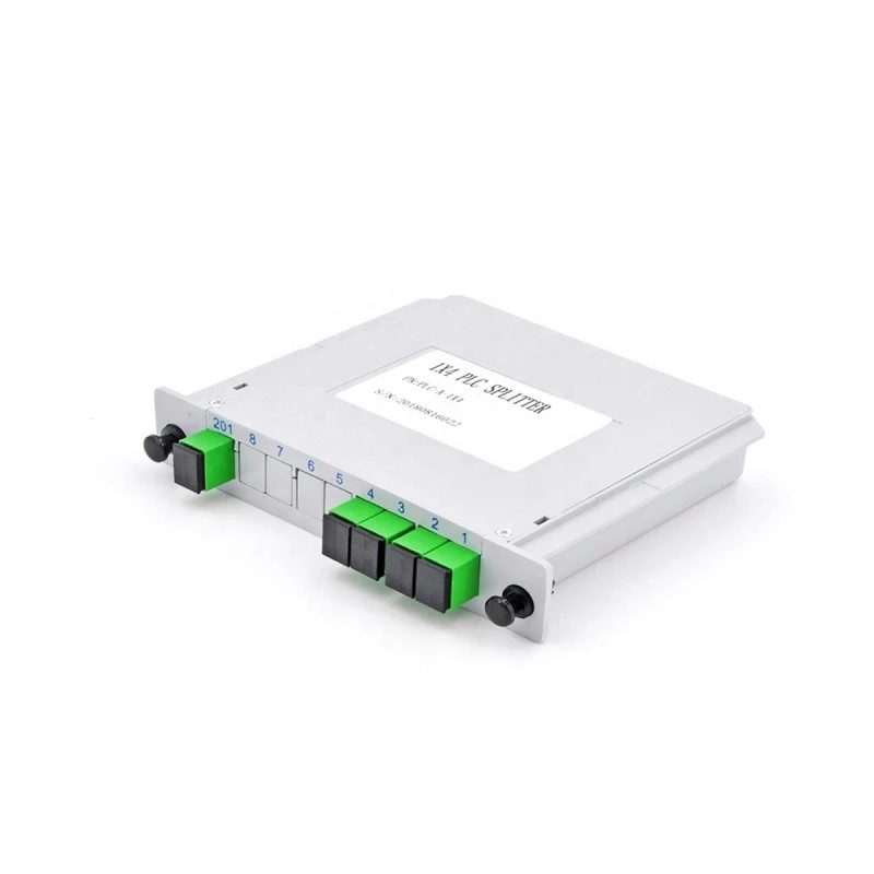 PLC Cassette Optical Splitter 1x4 SC/APC