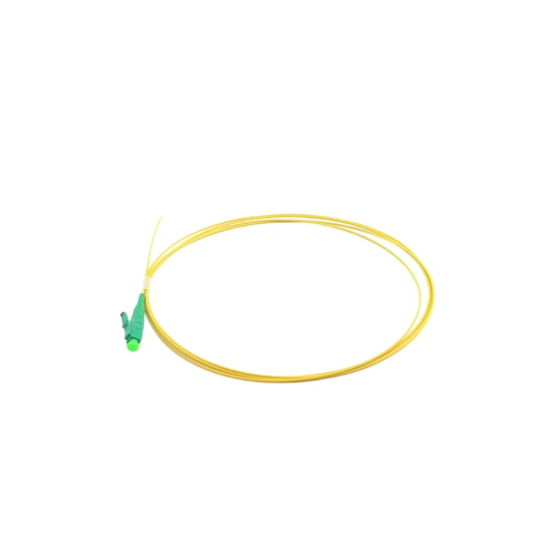 LC/APC SM G657A2 Single Mode Fiber Pigtail 0.9mm Tight Buffer 1M