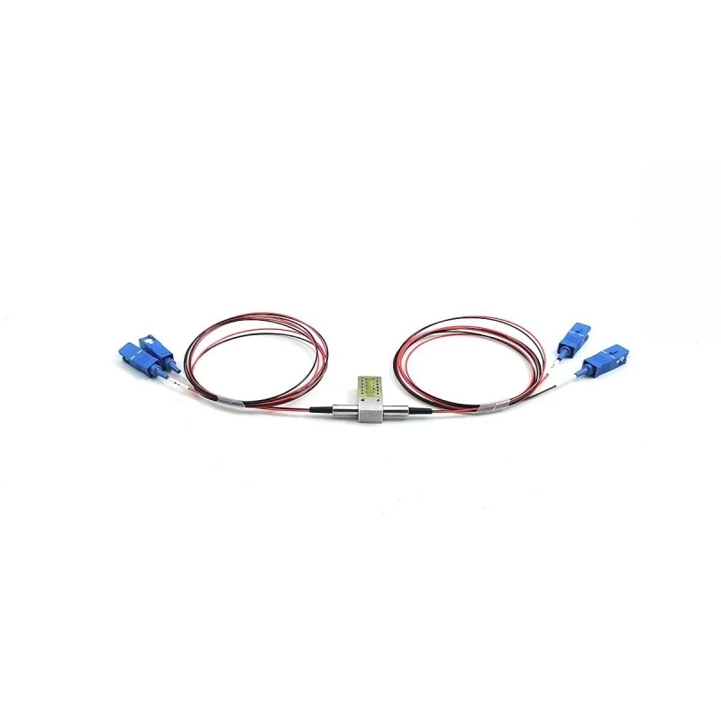 2x2 Mechanical Fiber Optic Switch Non-Latching 3V SC/UPC