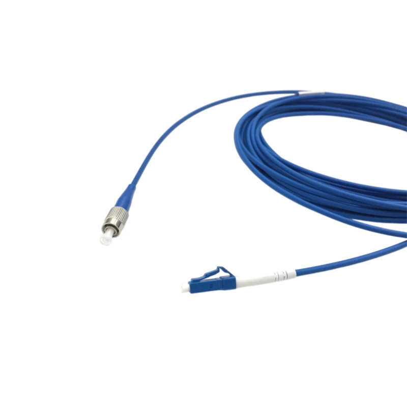 SM-Simplex-FC/PC-LC/PC 3.0mm Armored Fiber Patch Cable 5M