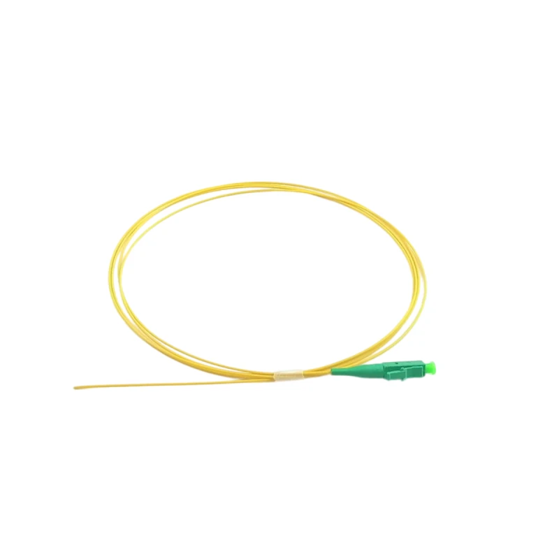 LC/APC SM G657A2 Single Mode Fiber Pigtail 0.9mm Tight Buffer 1M