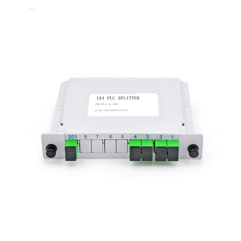 PLC Cassette Optical Splitter 1x4 SC/APC