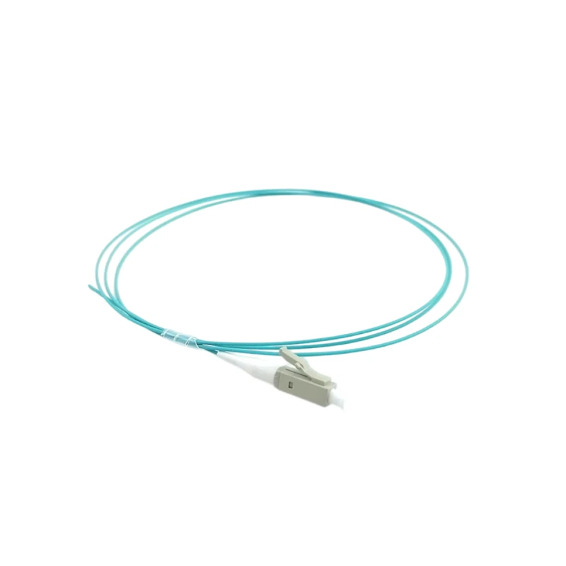 OM3 LC/UPC Fiber Optical Pigtail 0.9mm Tight Buffer 1M