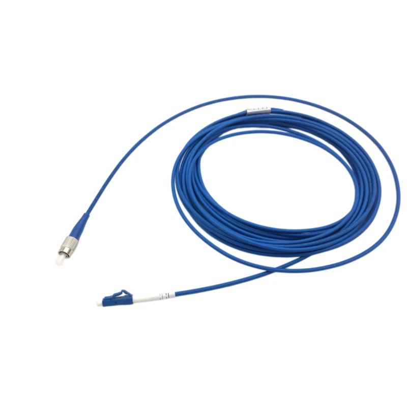 SM-Simplex-FC/PC-LC/PC 3.0mm Armored Fiber Patch Cable 5M