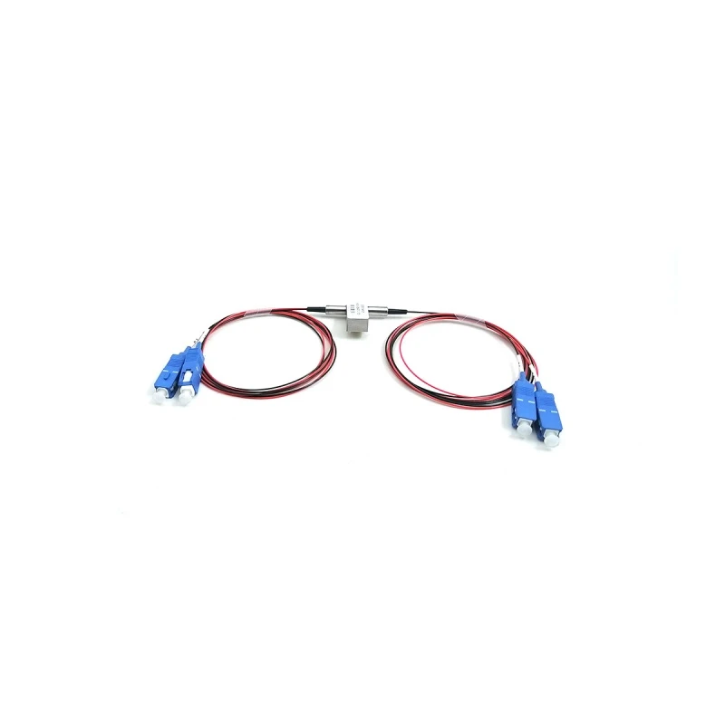 2x2 Mechanical Fiber Optic Switch Non-Latching 3V SC/UPC
