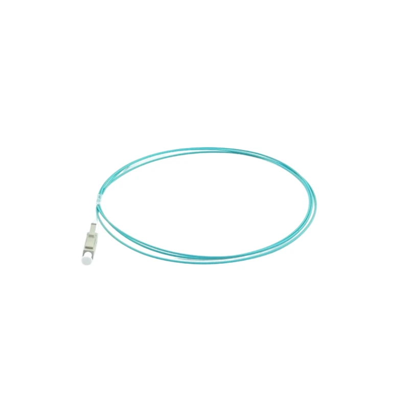 OM3 LC/UPC Fiber Optical Pigtail 0.9mm Tight Buffer 1M