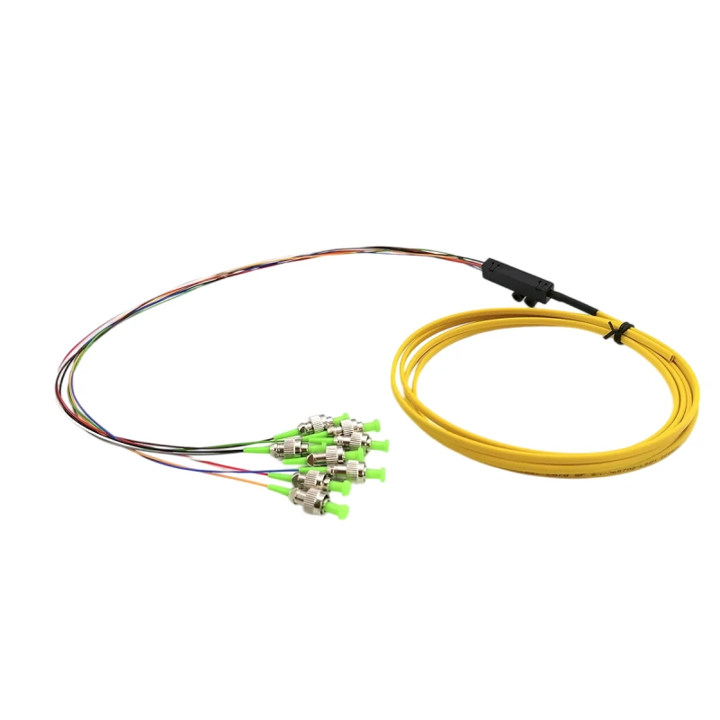 FC/APC 12 Fiber Ribbon Fanout Pigtail SM G657A2 LSZH 1.5m
