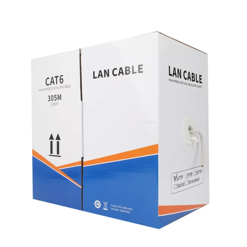 1000ft 305m 4 Pair Cat6 Cat6a Cat5 Cat5e FTP UTP 24AWG Network Lan Cable