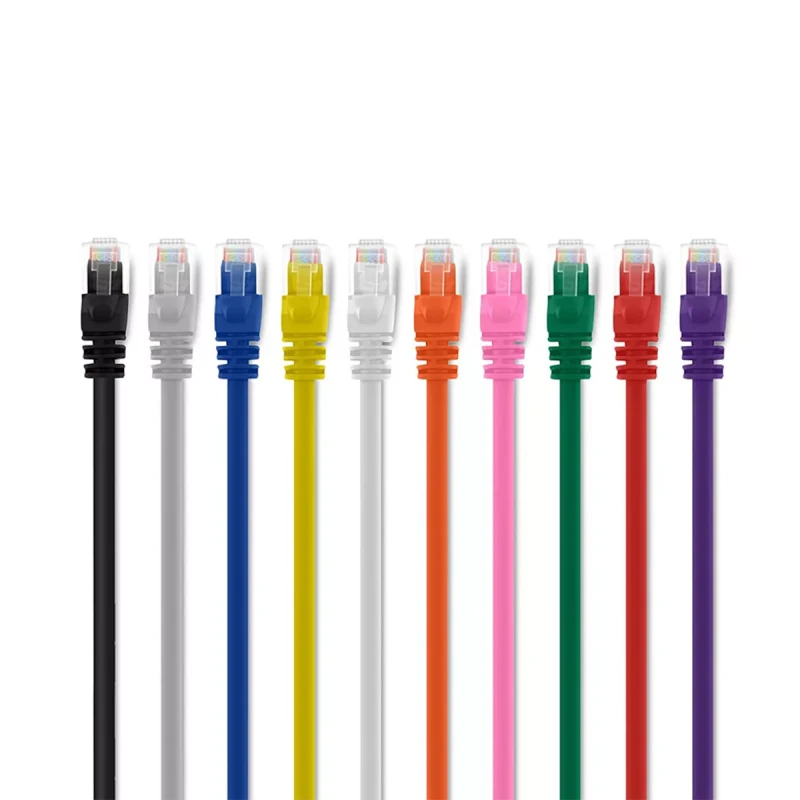 24AWG 10m CAT6 1000Mbps UTP LSZH Patch Cord for Data Center