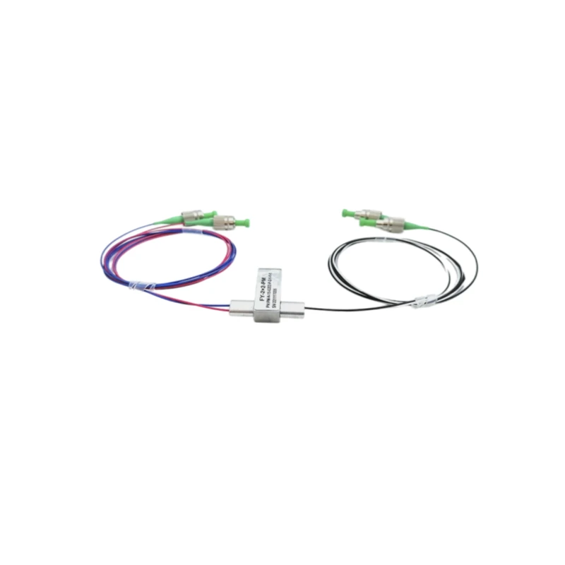 1x2 2x2 PM Mechanical Optical Switch 1310nm Non Latching 5V Slow Axis Working