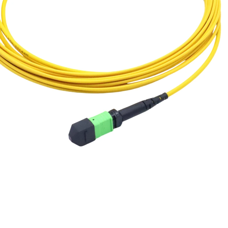 Single Mode 12 Fiber MPO/MTP Trunk Cable Patch Cord Type B 1M