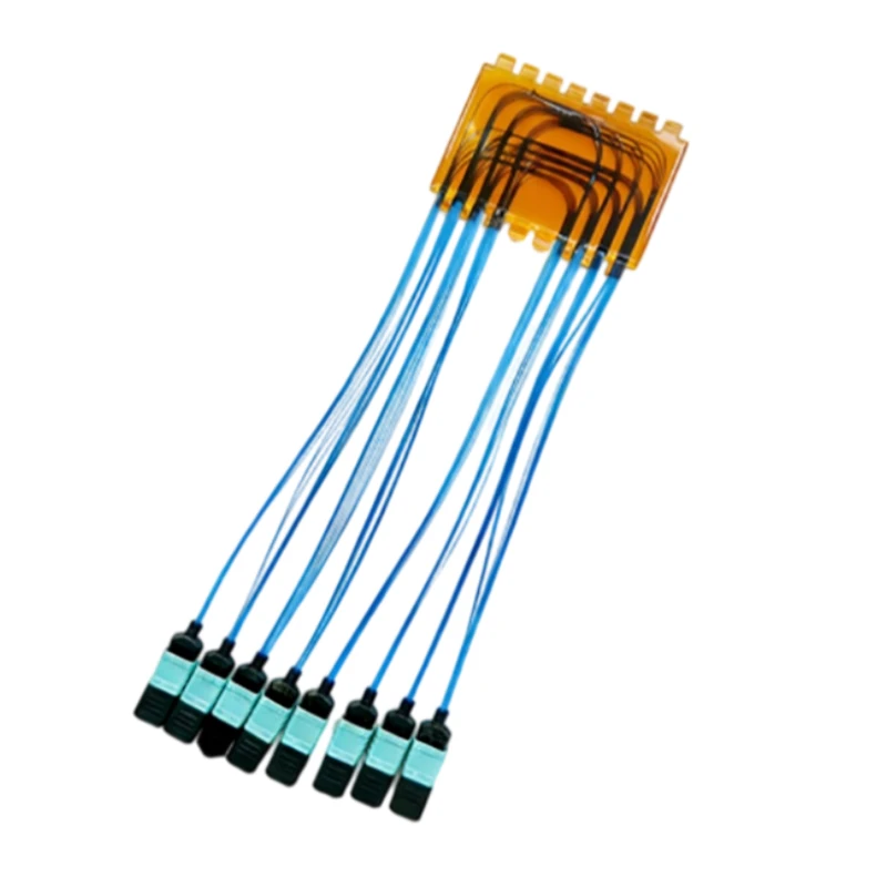 Optical Fiber Flex Circuit High Density Shuffle For CPO System