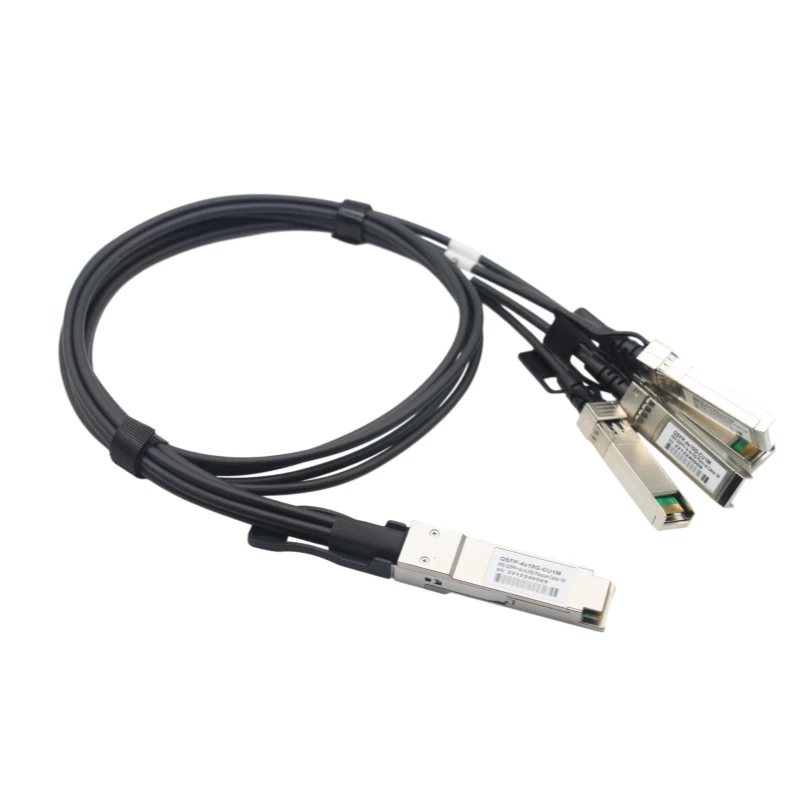 40G QSFP+ to 4 x 10G SFP+ Passive Copper Breakout Cable