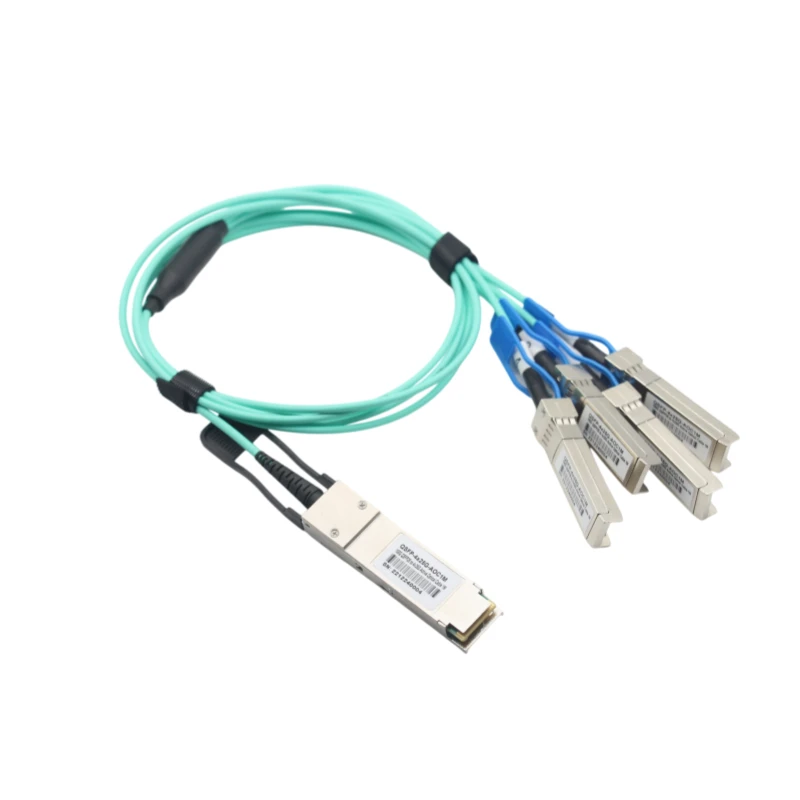 100G QSFP28 to 4 x 25G SFP28 Active Optical Breakout Cable 3M