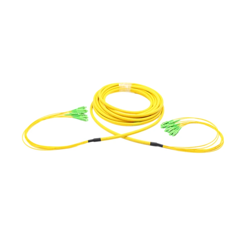 8 Core Pre terminated Single Mode Fiber Cable SC/APC-SC/APC 35M