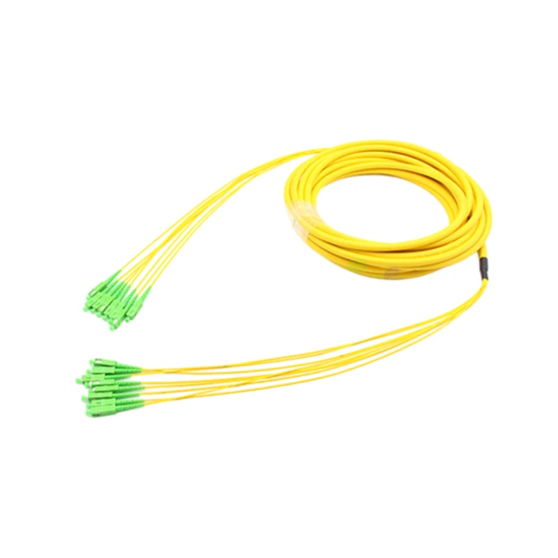 8 Core Pre terminated Single Mode Fiber Cable SC/APC-SC/APC 35M