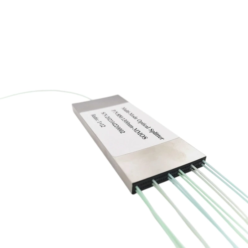 1x12 Multimode OM3 PLC Optical Splitter