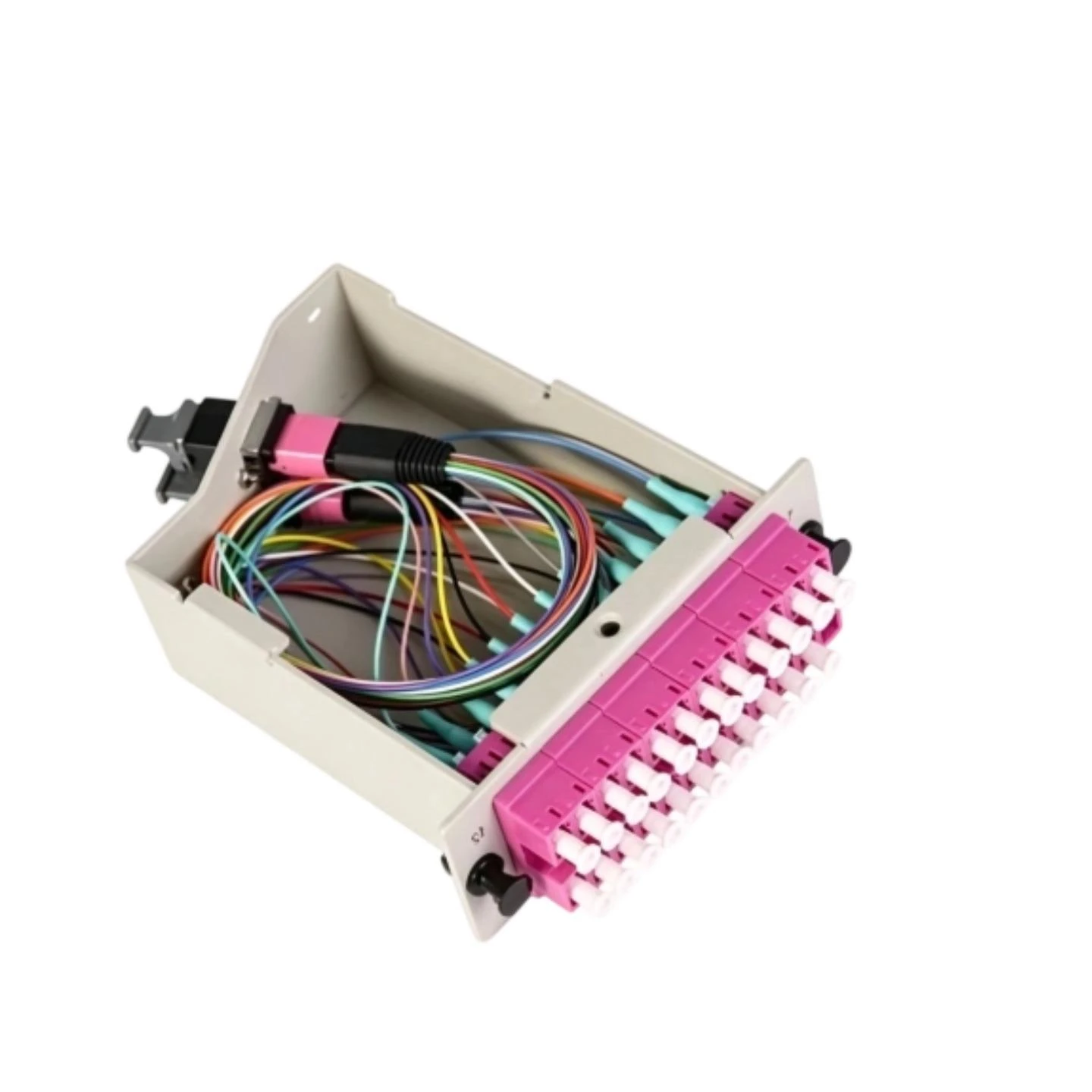 OM4 Multimode 24 Fiber MTP to LC Cassette Type A