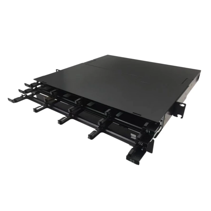 1U 144 Fiber MPO/MTP HD Patch Panel