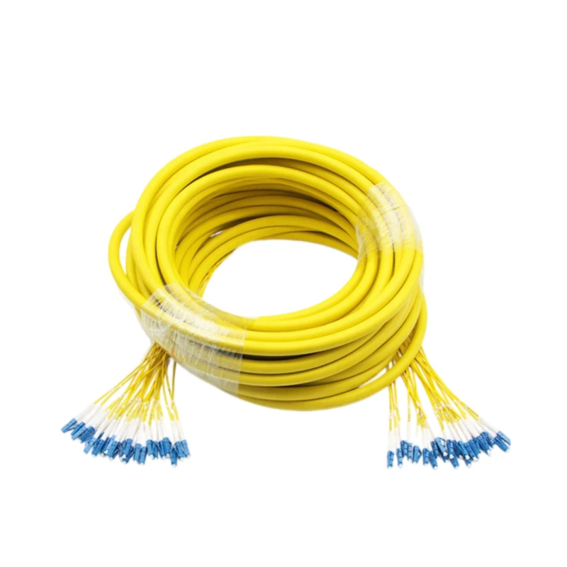 24 Core Single Mode Pre Terminated Multi-fiber Breakout Cable LC/UPC-LC/UPC