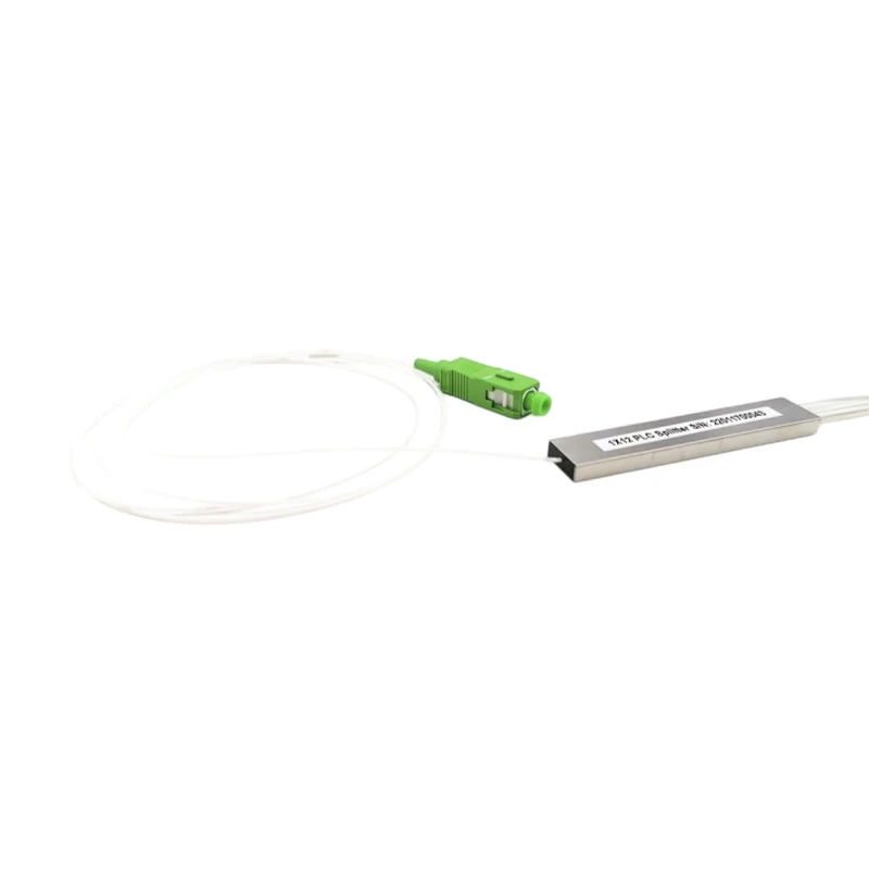 1x12 Mini Tube PLC Optical Splitter SC/APC