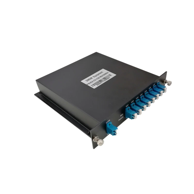 8 Channels DWDM Mux Demux, 100GHz C21-C28, Dual Fiber, LC/UPC, Plug-in Module