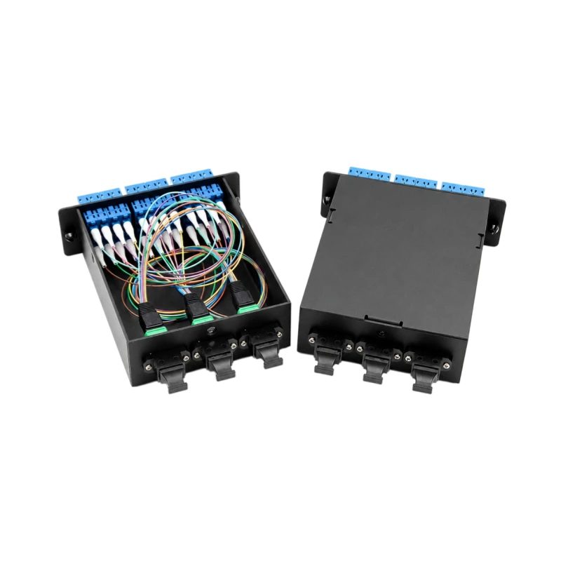 24 Core MPO Fiber Cassette Pre-terminated with 3x 8F MPO-LC Patch Cord