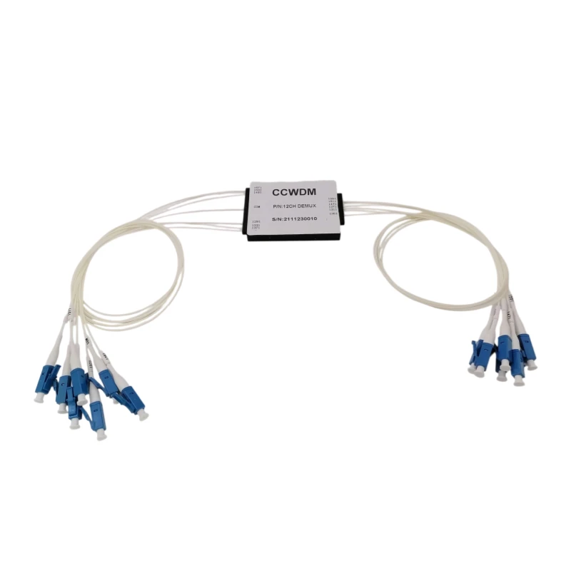 12 Channels Single-Fiber Compact CWDM MUX or Demux LC/UPC