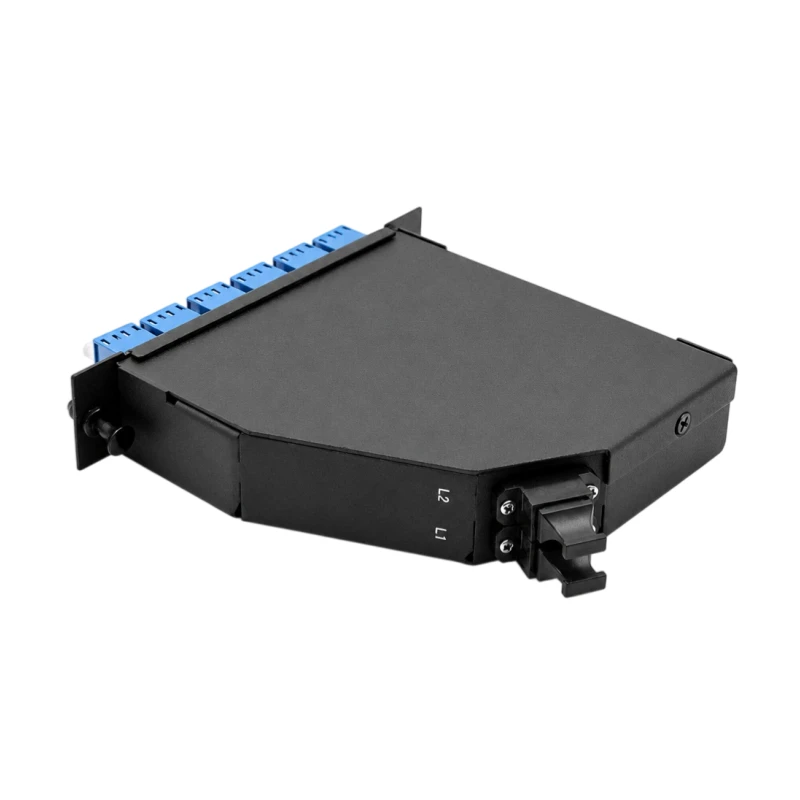 24 Ports MPO-LC Fiber Cassette Single Mode OS2 12x LC Duplex