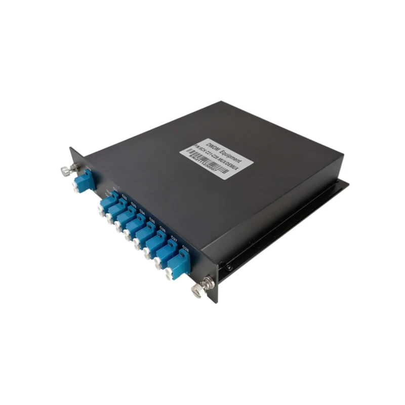 8 Channels DWDM Mux Demux, 100GHz C21-C28, Dual Fiber, LC/UPC, Plug-in Module
