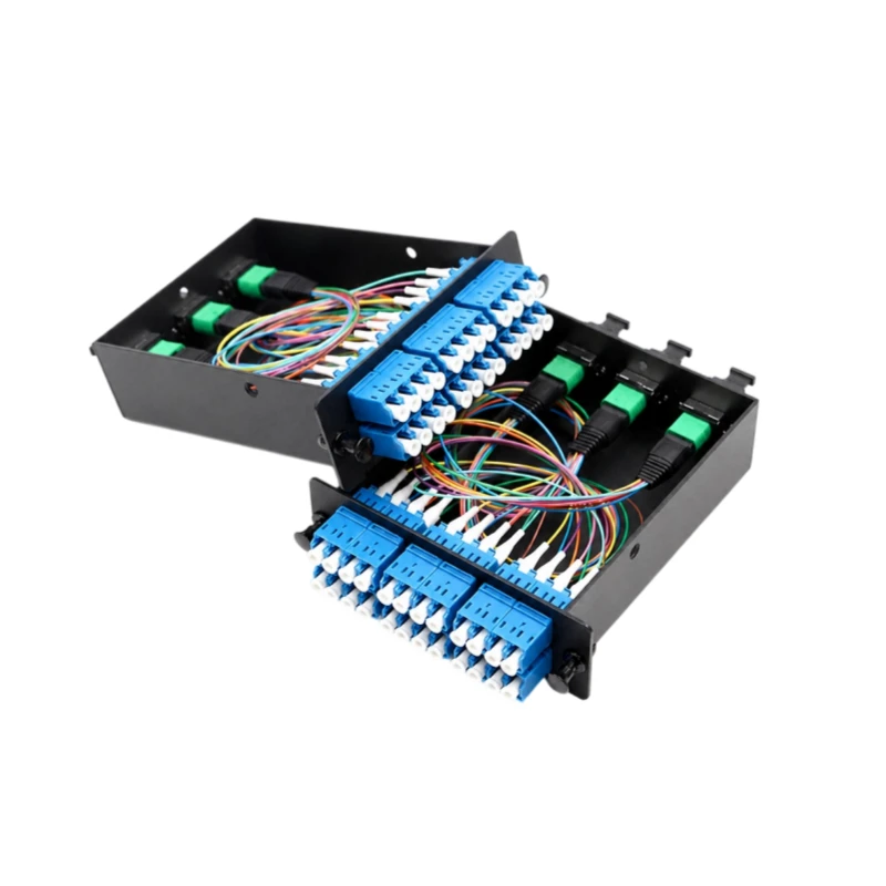 24 Core MPO Fiber Cassette Pre-terminated with 3x 8F MPO-LC Patch Cord