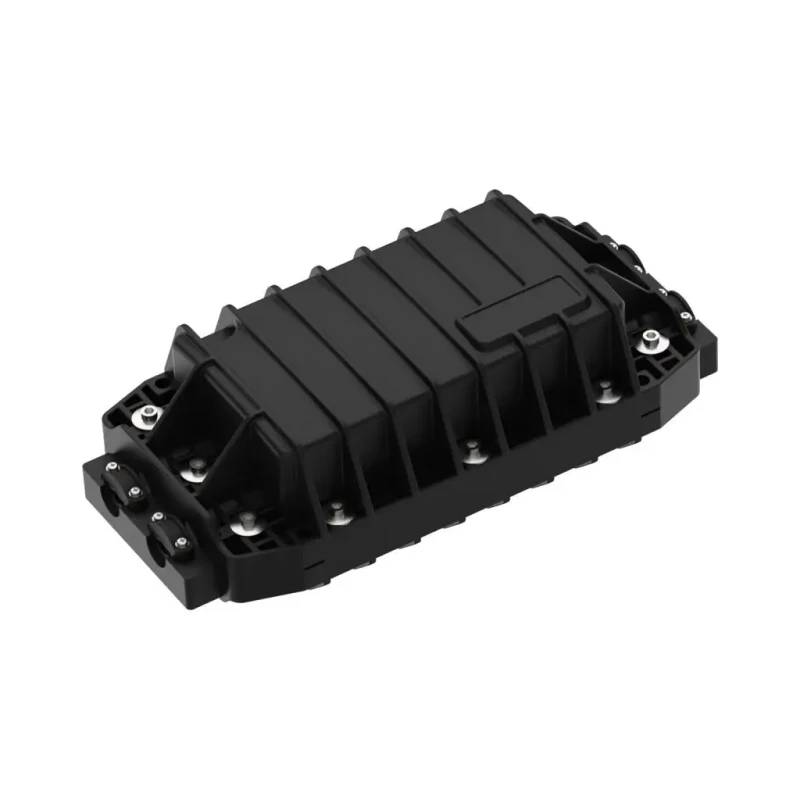 96 Core Inline/Horizontal Aerial Fiber Splice Enclosure IP68 2 in 2 out