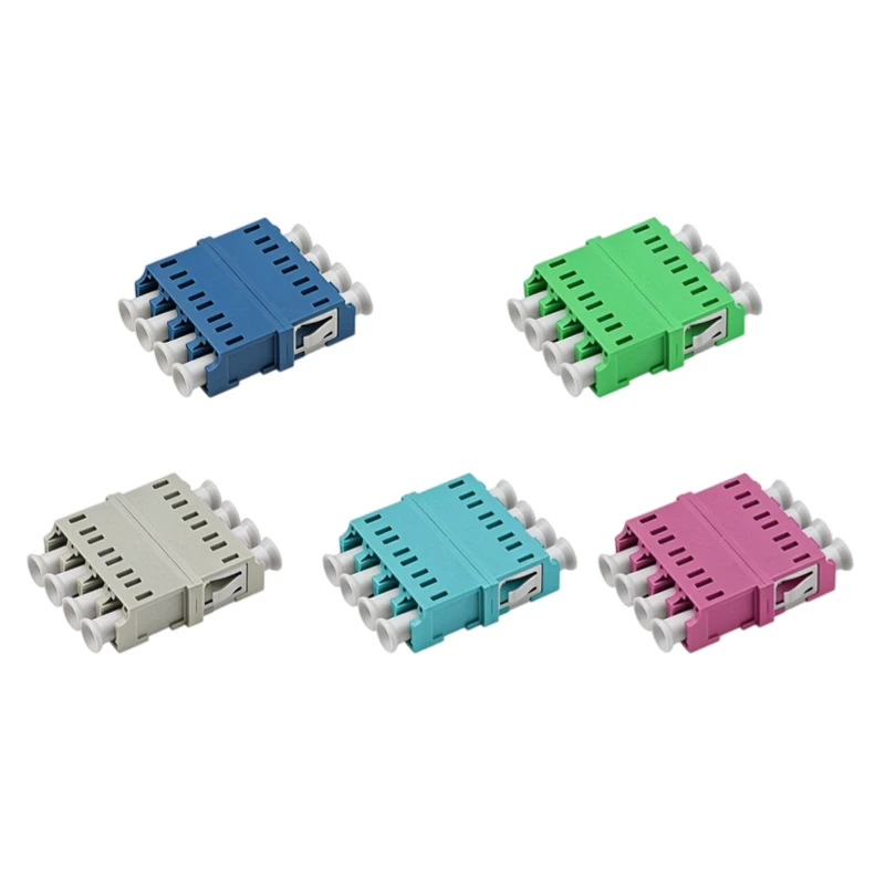LC Quad Fiber Optic Adaptor SM/MM/OM3/OM4