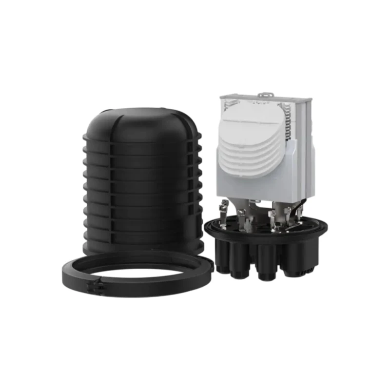 144 Core Dome/Vertical Underground Fiber Optic Splice Enclosure