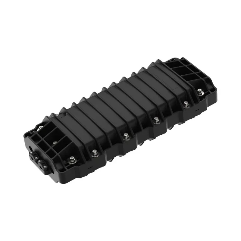 IP68 Outdoor 96 Core Aerial Fiber Splice Enclosure 4 In 4 Out Mechanical Seal